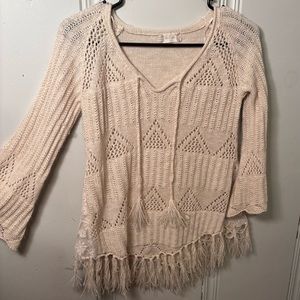 Altar’d State Boho Fringe Top